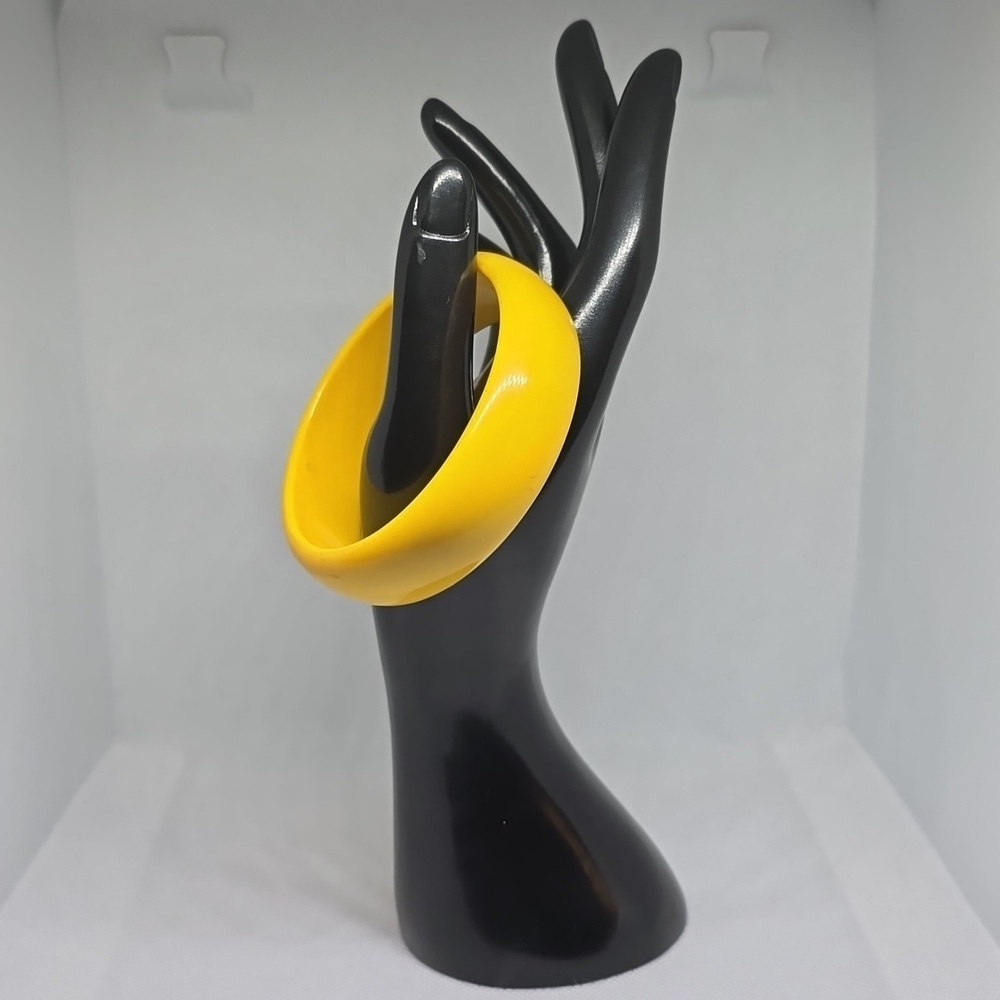 Yellow plastic bracelet 💛
